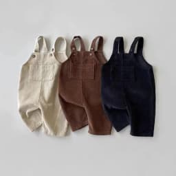 3029 Korean Style Corduroy Baby Crawling Pants Spring Autumn Casual Overalls Multi-Color Toddler Kids Fashionable Clothing
