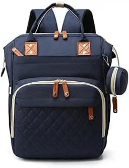 Travel Diaper Bag Backpack for Baby Boys And Girls - Large Capacity Baby Bag with Pad And Pacifier Case - Convenient for Dad And