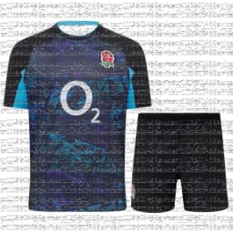 2026 New England Family Matching Rugby Jersey Set Blue Black Breathable Moisture Wicking Sports Uniform Training Kit