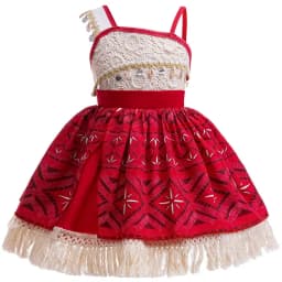 Girls Moana 2 Princess Costume Kids Vaiana Ocean Adventure Dress Children Halloween Carnival Party Fancy Outfit Cosplay Clothes