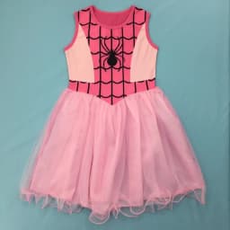 Hot girl children's costume cosplay costume cool 3-12-year-old children's Christmas costume Halloween little girl pink dress new
