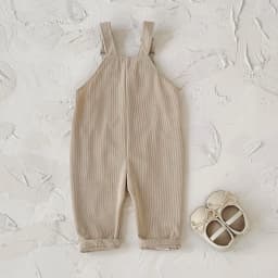 Korean Style Infant Toddler Clothing Boys Girls Summer FashionOveralls Pants Korean Version Casual Trousers Suitable for 0-3Y