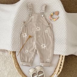 Korean Style Infant Toddler Clothing Boys Girls Summer FashionOveralls Pants Korean Version Casual Trousers Suitable for 0-3Y