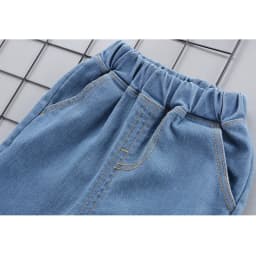 2-5 Years Spring Autumn Comfortable Casual Boys Clothing Set 2 Color Cartoon Car Full Sleeve Shirt + Jeans 2Pcs Outfit For Kids