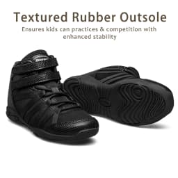 BAXINIER Girls High Top Cheerleading Shoes, Professional Lightweight Youth Cheer Competition Sneakers, Dance Training Footwear