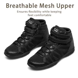 BAXINIER Girls High Top Cheerleading Shoes, Professional Lightweight Youth Cheer Competition Sneakers, Dance Training Footwear