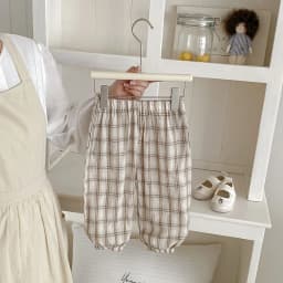 2026 New Summer Baby Pants Plaid Striped Child's Clothing Thin Trousers for Kids Beathable Kid's Pants for 0-3Y