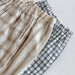 2026 New Summer Baby Pants Plaid Striped Child's Clothing Thin Trousers for Kids Beathable Kid's Pants for 0-3Y