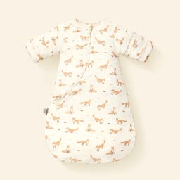Baby Sleeping Bag Kids Sleepwear Sleeves Removable 0-2 Years Baby Sleepsack 2.5Tog Child Anti-Kick Blanket Quilt 100% Cotton