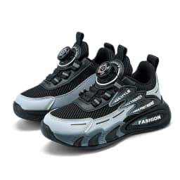 Lightweight Breathable Kids Casual Shoes for 5-16Year Old Boys Sport Running Anti Slip Outdoor Comfortable Flat Walking Sneaker