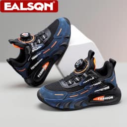 Lightweight Breathable Kids Casual Shoes for 5-16Year Old Boys Sport Running Anti Slip Outdoor Comfortable Flat Walking Sneaker