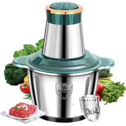 Electric Meat Grinders 2L Food Crusher Stainless Steel Multifunctional Vegetable Slicer Processor Chopper Kitchen Blenders