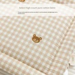 Crib Bumpe Soft Pure Baby Bed Rail Wrap Anti-Collision Strips for Baby Bed Rail Splicing Bed Protection Cover Baby Bed Bumper