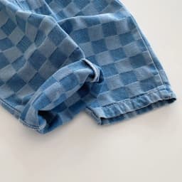 6M-5 Y Autumn Kids Pants Korean Style Soft Elastic Waist Loose Long Children Trousers Cotton Grid Jeans for Boys Girls