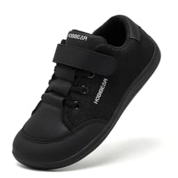 HOBIBEAR Mesh Barefoot Shoes Boys Girls Wide Toe Sneaker Zero Drop Walking Shoes(Toddler Little Big Kid)