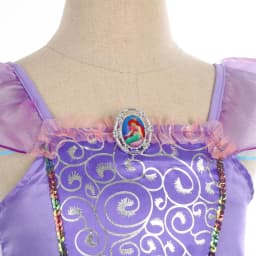 Halloween Little Mermaid Ariel Princess Costume Summer Purple Dress Girls Cosplay Mermaid Carnival Birthday Party Swimsuit Set