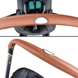 Stroller Accessories Handle Cover for Donna/Doona Pram Armrest Pu Protective Case Cover Leather Covers