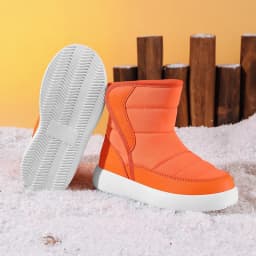 Winter Children's Snow Boots Shoes Plush Anti-Slip Casual Waterproof Thicken For Boys Girls Cotton Outdoor Kids Sneakers