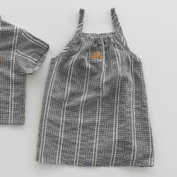 Q2873 Girls Summer Vintage Plaid Thin Cotton Halter Dress Vest Skirt Children's Clothing Retro Checkered Mini Dress for Girls