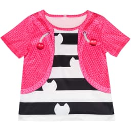 Summer Girls Cartoon Cosplay Costume Cats Striped Print Tops Pants For Kids Halloween Birthday Party Carnival Dress Up Outfits