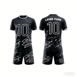 New summer style Yamal #10 soccer jersey and shorts set quick drying andloose fitting children's training clothes