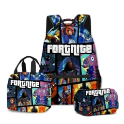 New Fortnite Game Backpack Anime Schoolbag Student Shcool Bags Supplies Cosplay Pencil Bag Kawaii Lunch Bag Birthday Gift