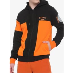 Naruto Shippuden Uzumaki Anime Print Cosplay Zip Up Hoodie for Men Women Kids Soft Comfy Loose Casual Autumn Winter Streetwear