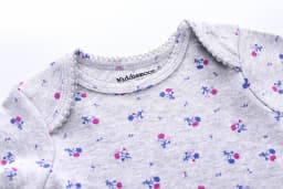 Cartoon 5-Pieces Summer Baby Boy Girl Bodysuits 100%Cotton Soft Newborn Onesies Short Sleeve Infant Clothes