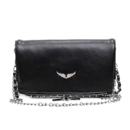 2026 New French-style Diamond-Inlaid Wing Envelope Bag - Fashionable and Versatile ZV Bag - Classic Retro Single Shoulder Crossb