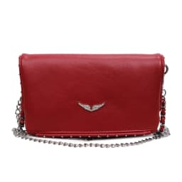 2026 New French-style Diamond-Inlaid Wing Envelope Bag - Fashionable and Versatile ZV Bag - Classic Retro Single Shoulder Crossb