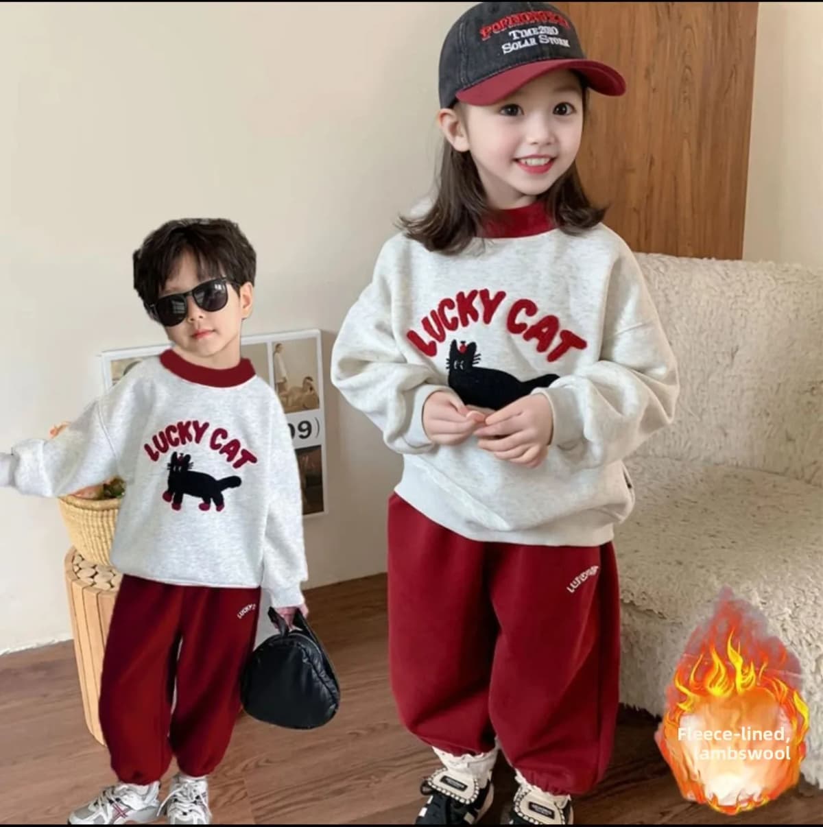 Baby Clothing Set 2Piece/Set 2026 Autumn Winter Wear Long-sleeved Sweatshirt+Pants Boys Girls Lovely Hoodie Sweatpants Outfit
