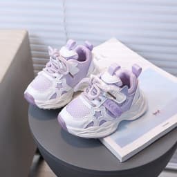 2026 Children's Sneakers Girls Spring Autumn Kids School Sport Shoes Fashion Girls Causal Walking Shoes Breathable Non-slip
