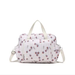 Korea Style Newborn Baby Care Diaper Bag Mummy Shoulder Bag Embroidery Quilted Stroller Diaper Storage Organizer Large Handbags