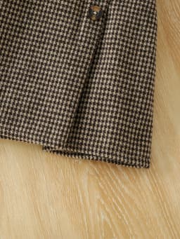 2-6 Years Kid Girl Solid Long Sleeve Top &Plaid Strap Skirt Set Fashion Cute All Match Wear Autumn Winter Party Outifit Clothes