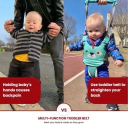 Baby Walking Belt - Handheld Children's Walking Assistant - Walking Assistance Belt - Children's Learning and Walking Assistance