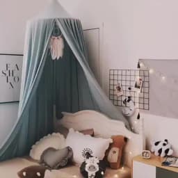 Kids Mosquito Net Baby Crib Curtain Hanging Tent Bed Decor Girl Princess Hanging Bed Canopy Living Corner Play Reading NookDecor
