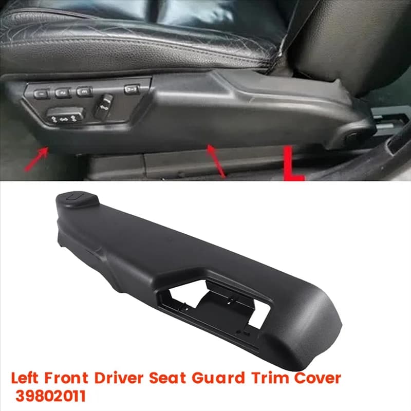 AINY-Left Front Driver Side Power Seat Trim Cover 39802011/12 For Volvo XC90 S60 XC70 S80 V70 05-14 Seat Outer Guard Panel Parts