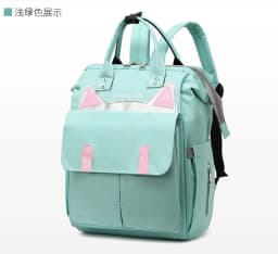 Mommy Mother and Baby Backpack Outing Student Bag New Fashion Portable Shoulder Large Capacity Multi-functional Shoulder