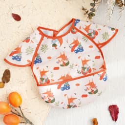 Elinfant New Fashion Pattern Waterproof Pocket Lunch Feeding Bibs Reusable Baby Bibs Cute Children Baby Apron Kids Burp Cloths