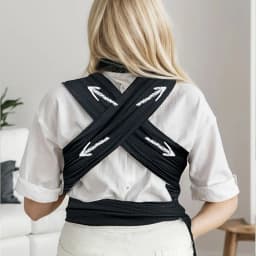 All in 1 Stretchy Baby Wrap Elastic Ergonomic Soft Comfortable Baby Carrier Sling Baby Wrap Carrier for Outdoor Travel