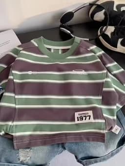 Summer Infant Boys Clothing For Children Casual Striped T-Shirt Shorts 2Pcs/Set Toddler Baby Girl Clothes Costume Kids Tracksuit