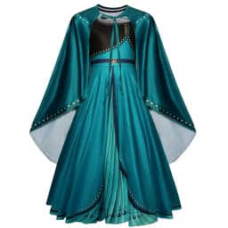 Little Girls Snow Queen Elsa Princess Dress Kids Cosplay Gown Costume Halloween Birthday Party Outfit 2‑10Yrs