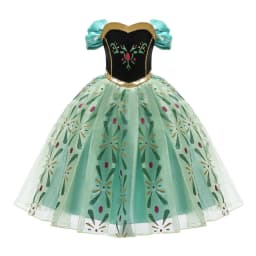 Little Girls Snow Queen Elsa Princess Dress Kids Cosplay Gown Costume Halloween Birthday Party Outfit 2‑10Yrs