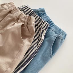 0-5Y Spring Autumn Kid's Pants Korean Style Kids Jeans Solid and Stripe Boys Girls Denim Pants Children Trousers