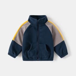 Ircomll New Children Boys Polar Fleece Jacket Autumn Winter Kids Coat Causal Toddler Stand Collar Zipper Outwear Boys Clothing
