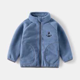 Ircomll New Children Boys Polar Fleece Jacket Autumn Winter Kids Coat Causal Toddler Stand Collar Zipper Outwear Boys Clothing