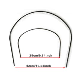 2Pcs/set Iron Stent for Babyzen Yoyo Yoya Vovo Strollers Iron Infant Pram Top Cover Bracket Rack
