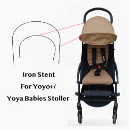2Pcs/set Iron Stent for Babyzen Yoyo Yoya Vovo Strollers Iron Infant Pram Top Cover Bracket Rack