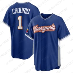 2026 Venezuela Baseball Jackson Chourio Home Stadium Jersey Baseball Classic Mens Fan Shirt Adults Kids Tee