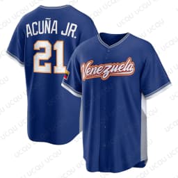 2026 Venezuela Baseball Jackson Chourio Home Stadium Jersey Baseball Classic Mens Fan Shirt Adults Kids Tee